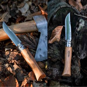 Opinel Inox 9 No Kayın Saplı Paslanmaz Çelik Çakı