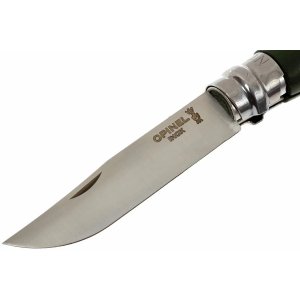 Opinel Inox No 8 Gürgen Saplı Paslanmaz Çelik Çakı (Haki)