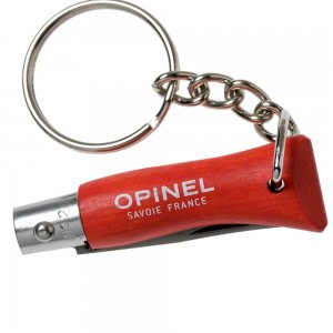 Opinel No 02 Anahtarlıklı Paslanmaz Çelik Çakı (Turuncu)