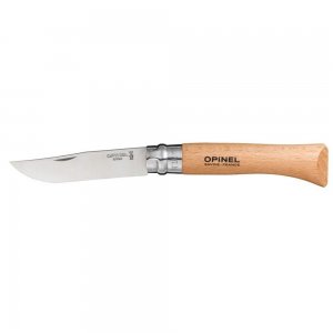 Opinel Inox 10 No Kayın Saplı Paslanmaz Çelik Çakı