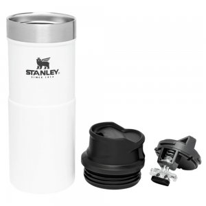 Stanley Klasik Trigger-Action Termos Bardak 0.35 LT Beyaz