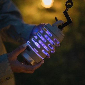 Naturehike Multi-Fonksiyonel Sivrisinek Kovucu & LED Kamp Lambası - BEJ