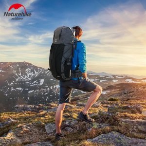 Naturehike Rock 40+5 Lt Hiking Sırt Çantası - SİYAH